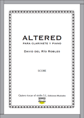 ALTERED PARA CLARINETE Y PIANO